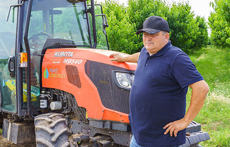 Специализирани трактори Kubota - идеалният партньор за лозари, овощари и зеленчукопроизводители